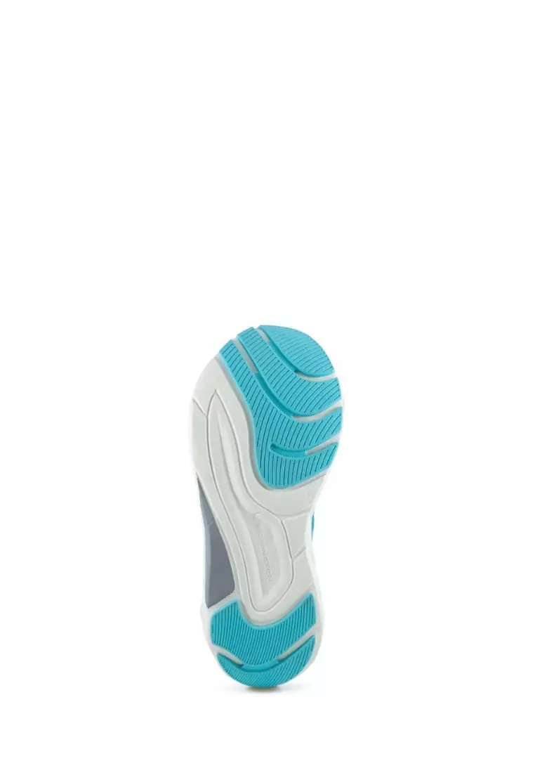 910 Nineten KISHI RUN 2.0 sepatu lari - Bluebird/Blue Radiance/Nectarine