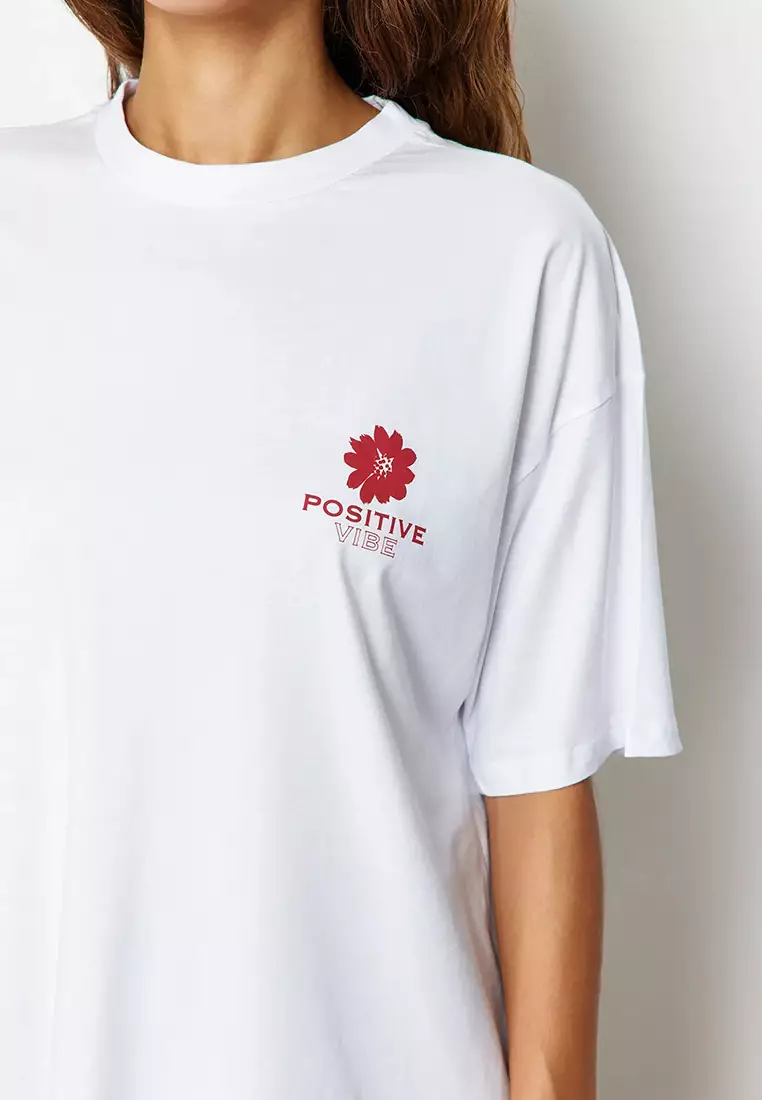 Back Graphic Print T-Shirt