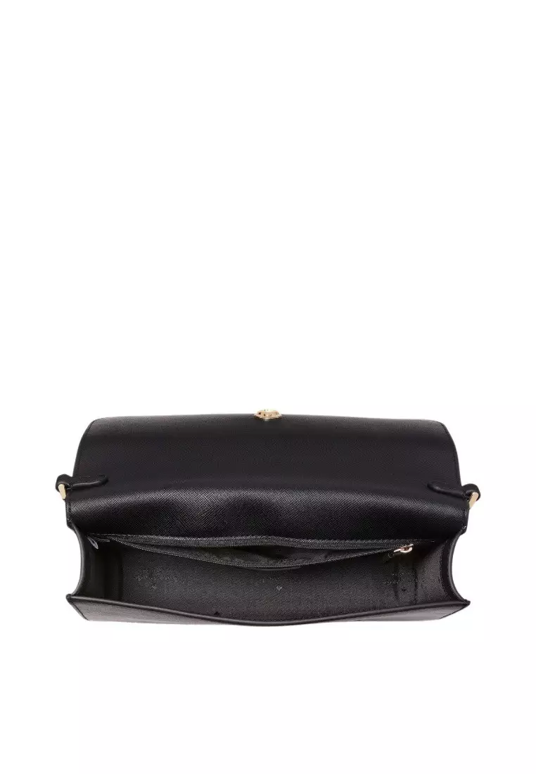 Madison Flap Convertible Crossbody Black