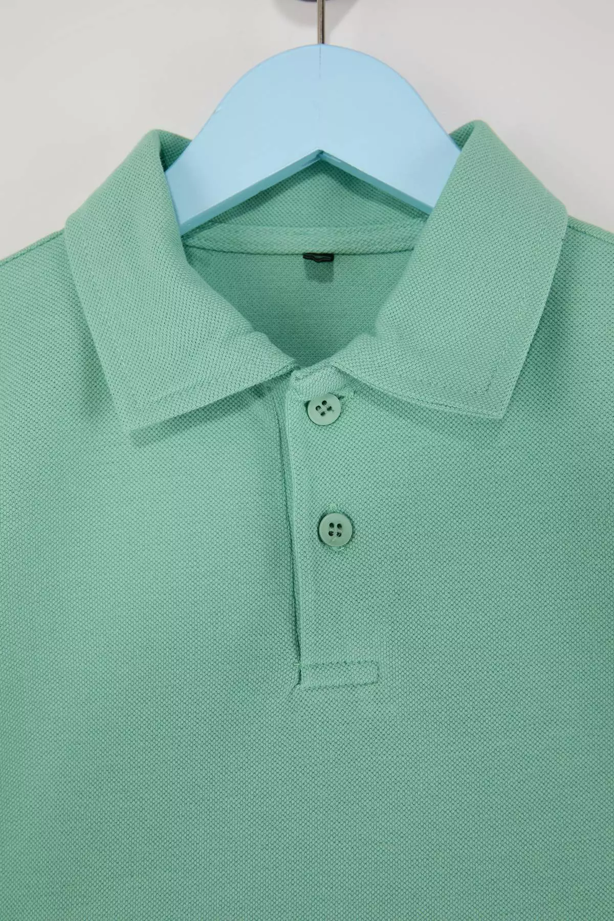Green Boy'S Plain Knitted Holiday Outfit - Top And Bottom Set Tkdss26Au00034