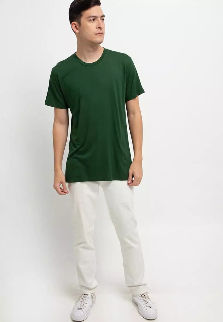 MTL75 kaos t shirt pria instacool thirdday polos ebony green