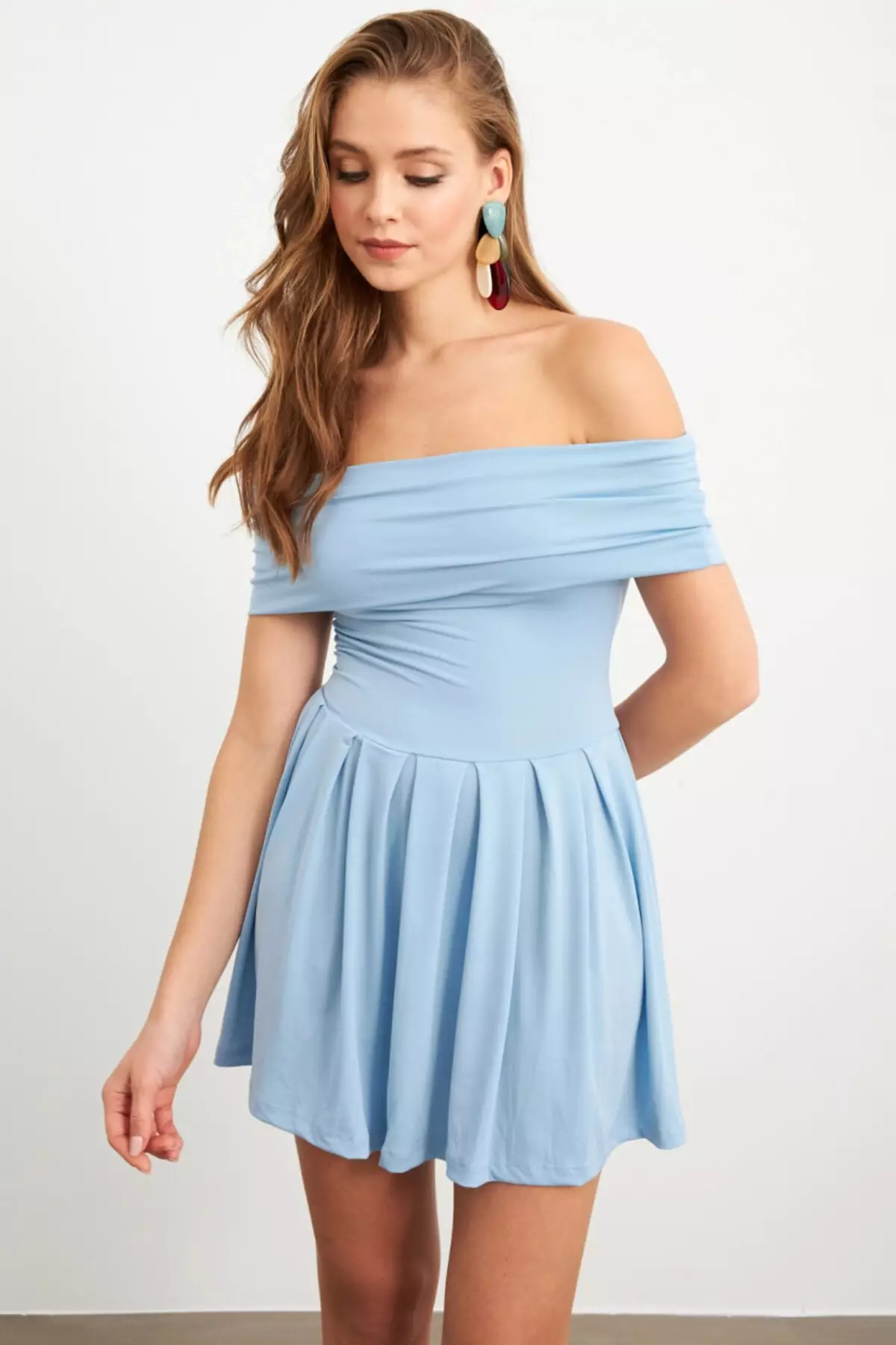 Madonna Collar Mini Dress