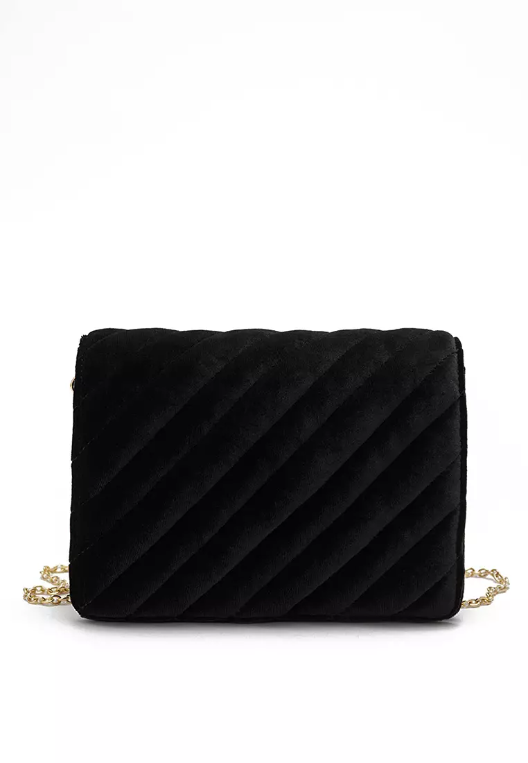 Velvet clearance shoulder bag