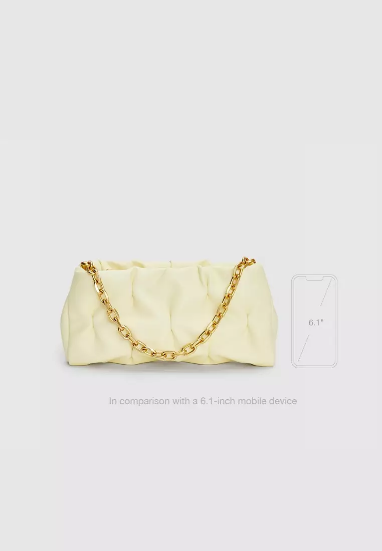 Chain Detail Shoulder Bag