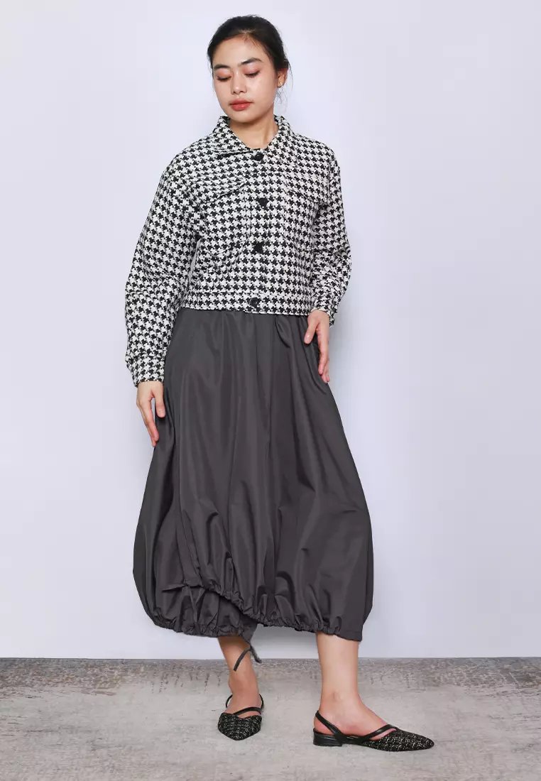 AVELINE Asymetry Balloon Skirt