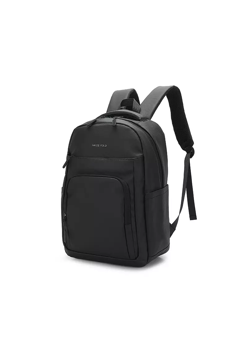 Men's Laptop Backpack (Tas Ransel Wanita & Tas Punggung Pria) - Hitam