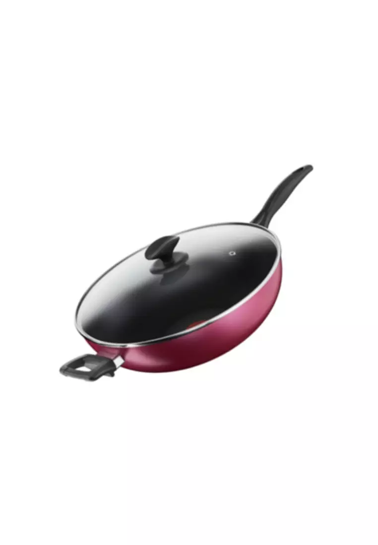 TEFAL B22572 COOK&CLEAN Wokpan with lid 28 cm B2257295