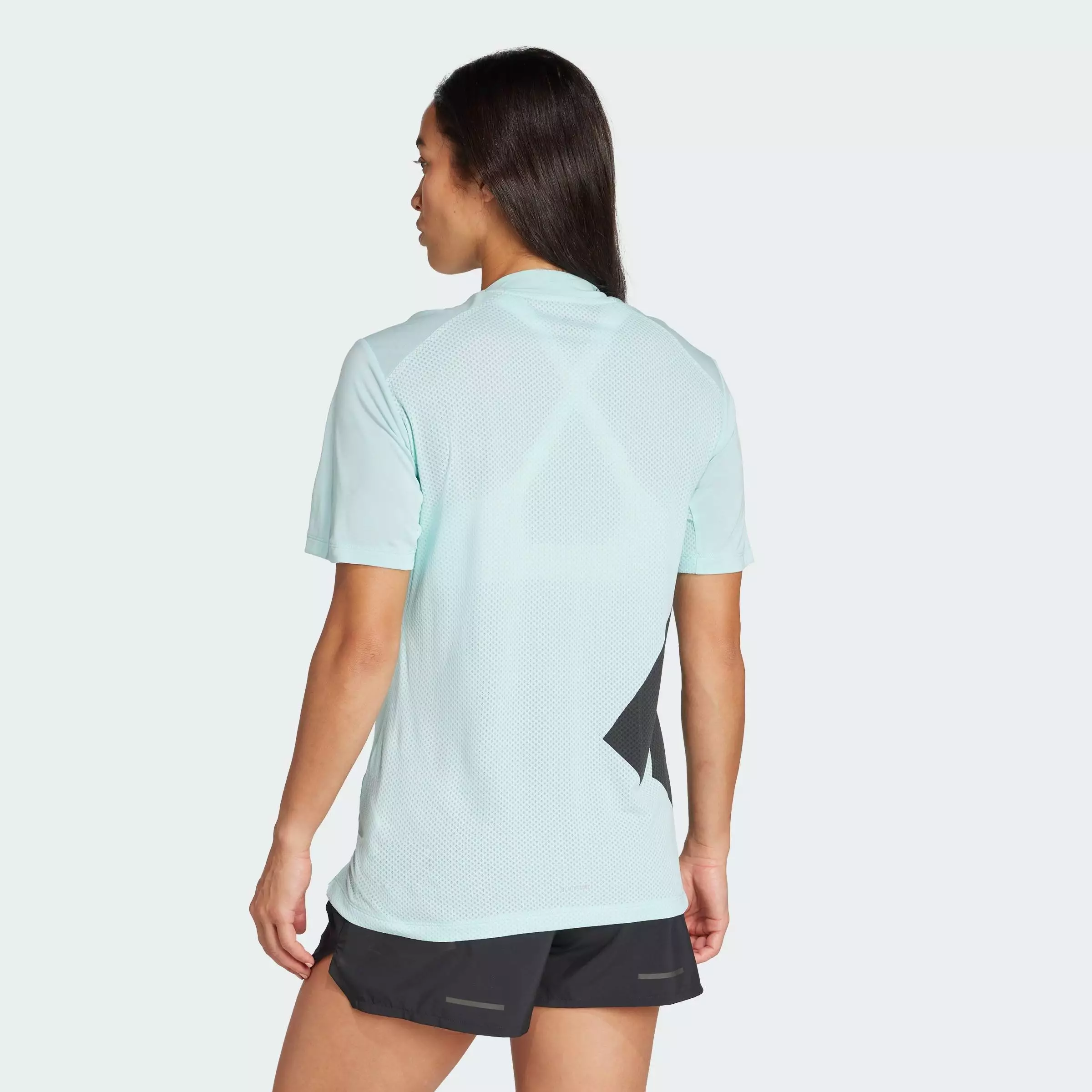 Hiking Terrex Xperior Climacool+ Tee Women Turquoise JN3878