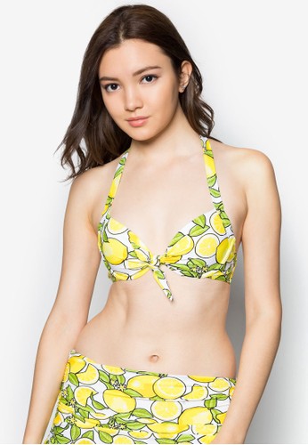 檸檬鋼圈比基尼胸罩, 服飾, zalora 泳衣服飾