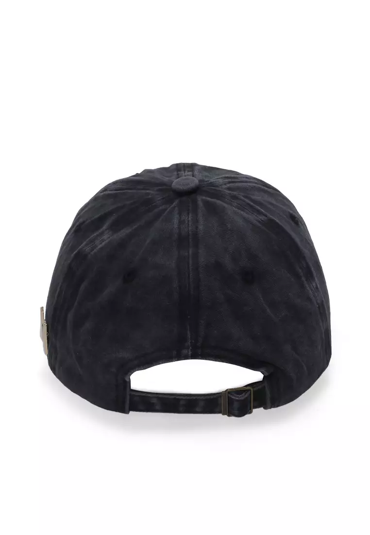 Drsh Topi Baseball Unisex Plain Casual Sport Adjustable Material Cotton ORIGINAL - Black