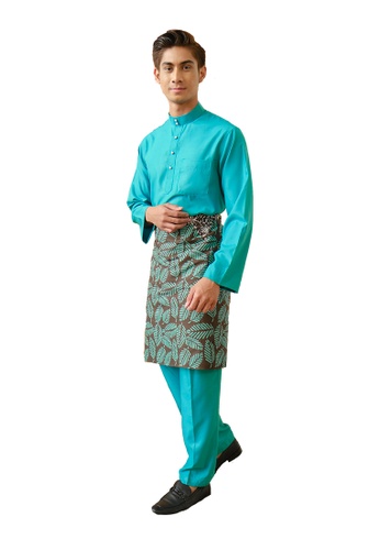 I Am Famous Uzayr Baju Melayu with Sampin C0A0DAA3D0CA5EGS_1