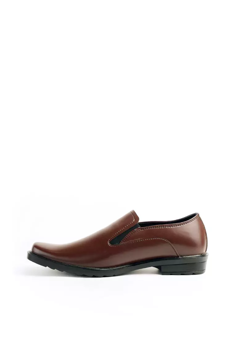 PAULMAY - Sepatu Formal Slip on Pria Wina 75 Black