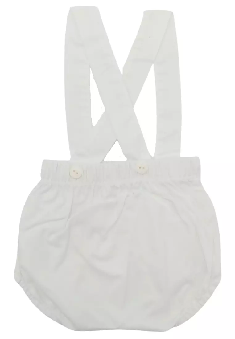 Lashawn Romper - White