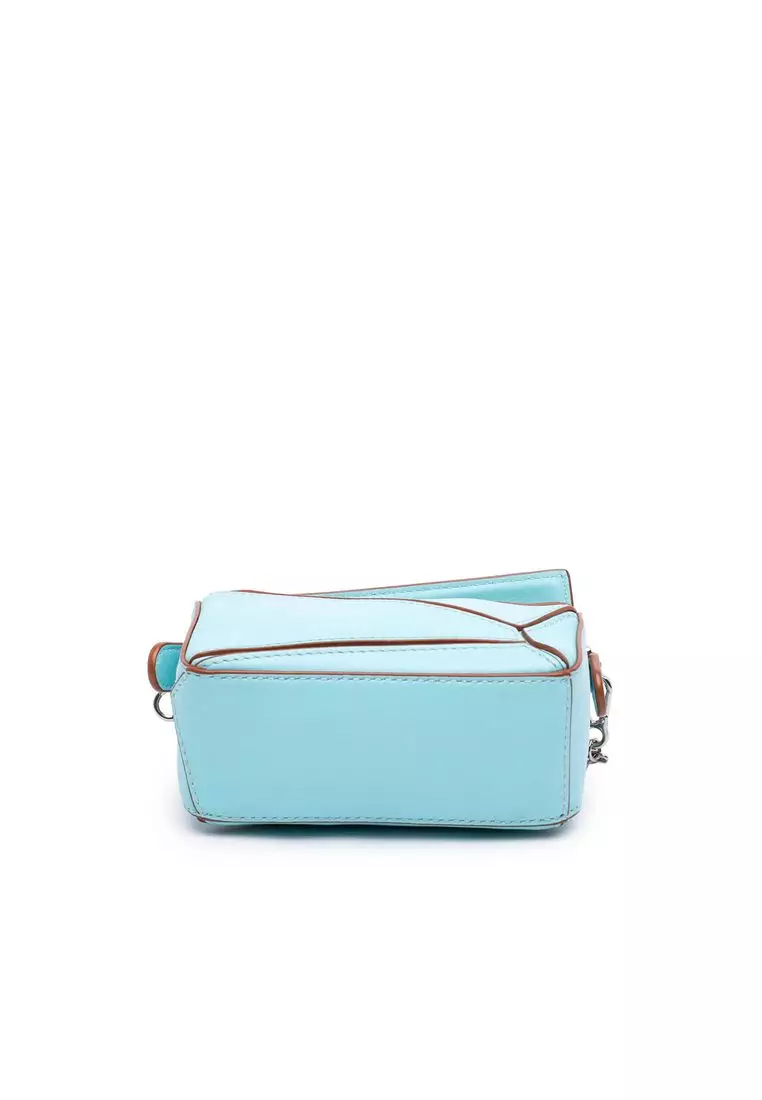 Pre-Loved Loewe Nano Calfskin Puzzle Satchel