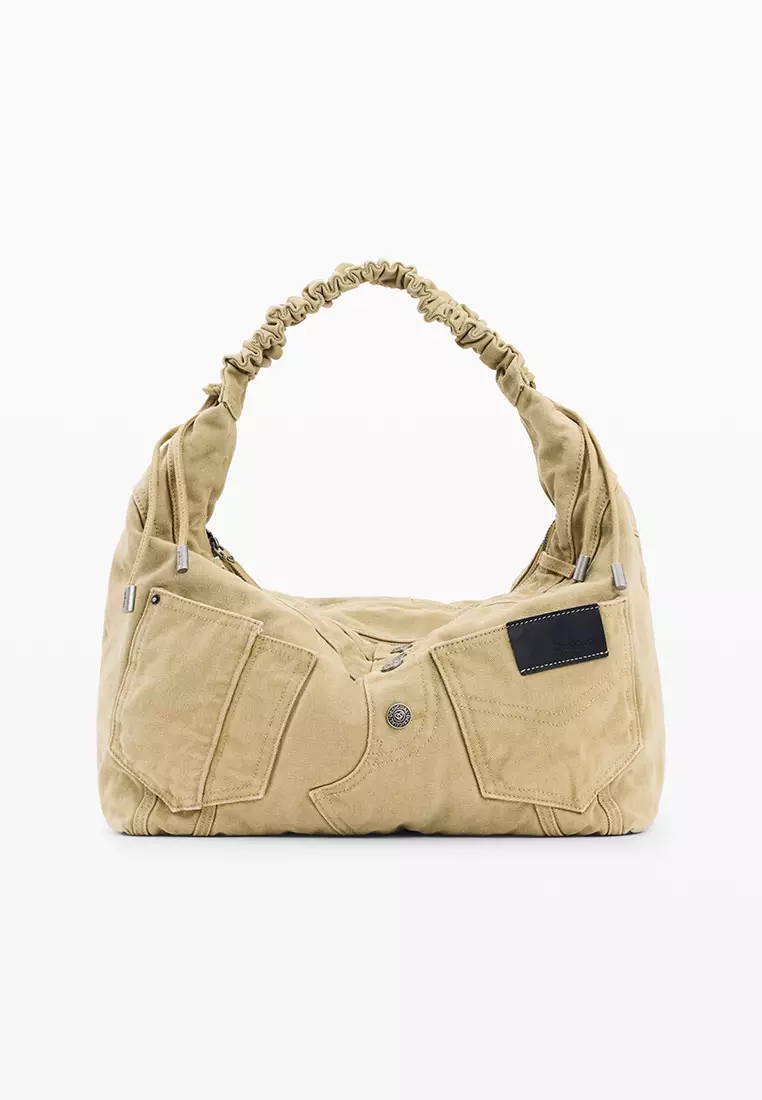 ACCESSORIES FABRIC SHOULDER BAG