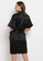 Chantilly black Chantilly Lingerie Set Slip & Robe/Kimono 80087S BKFU 74478AAB468C25GS_3