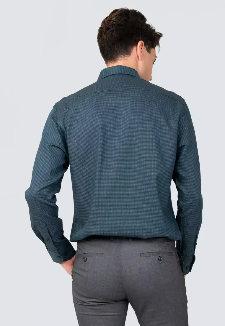 Polo Haus - Men’s 100% Cotton Signature Fit Long Sleeve MBLSN028