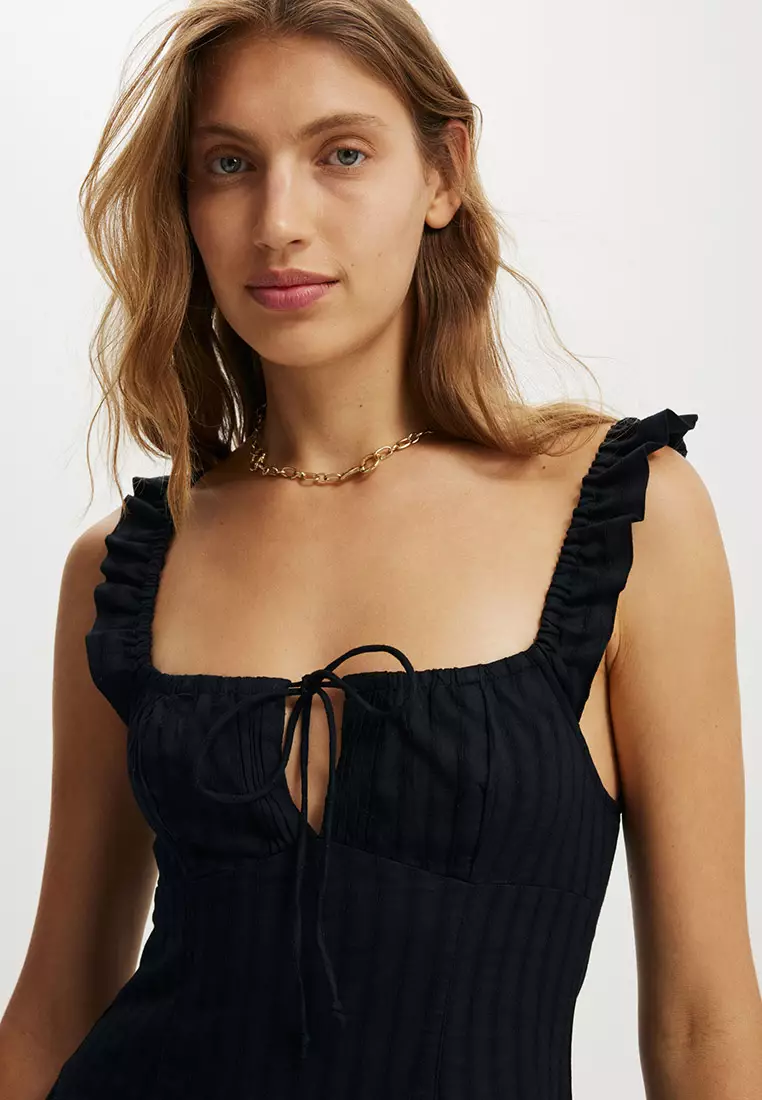 Skye Corset Detail Midi Dress