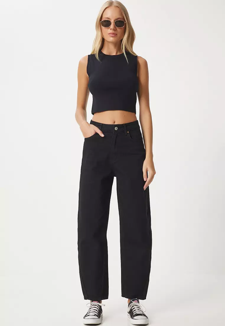 High Waist Baggy Jeans