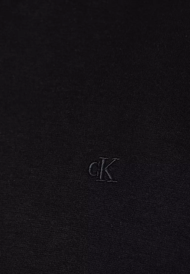 Luxe Interlock Cotton Polo Shirt - Calvin Klein Jeans