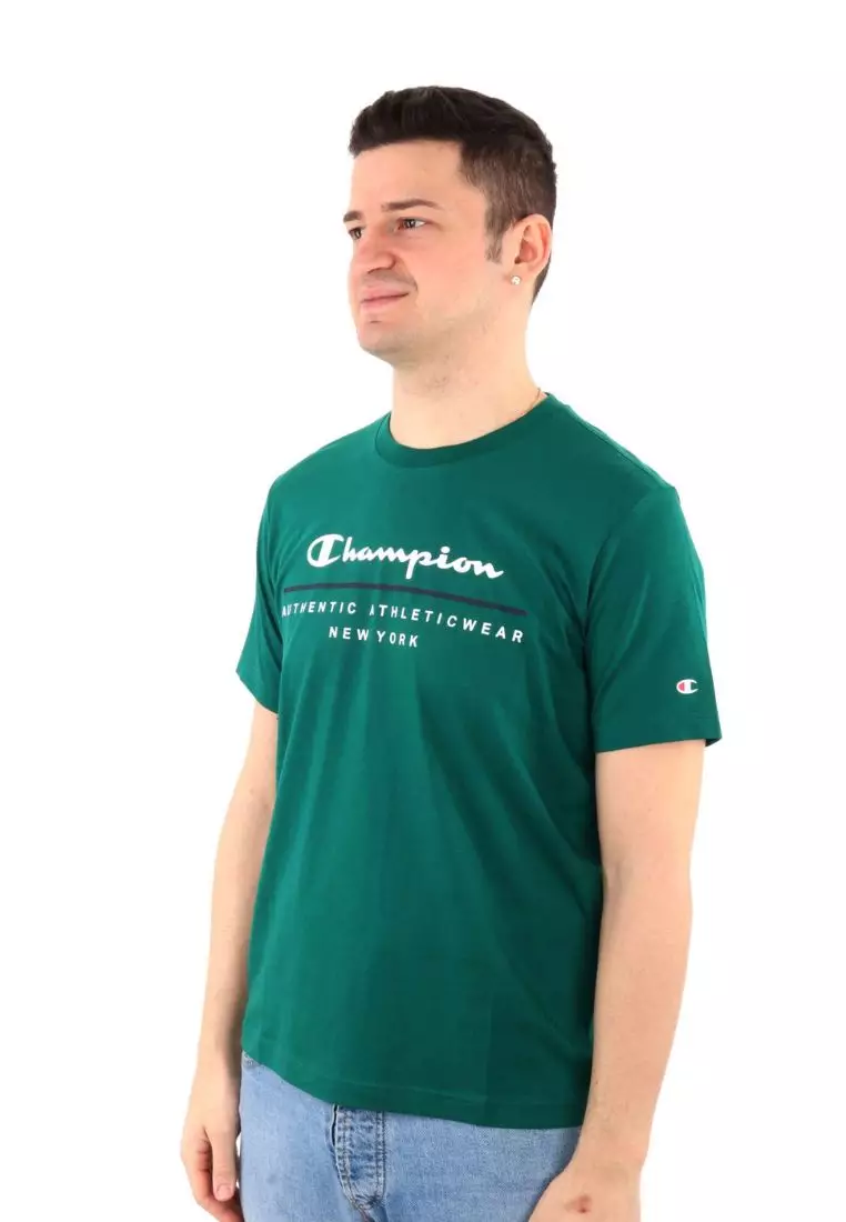 Graphic Crewneck T-Shirt With Print