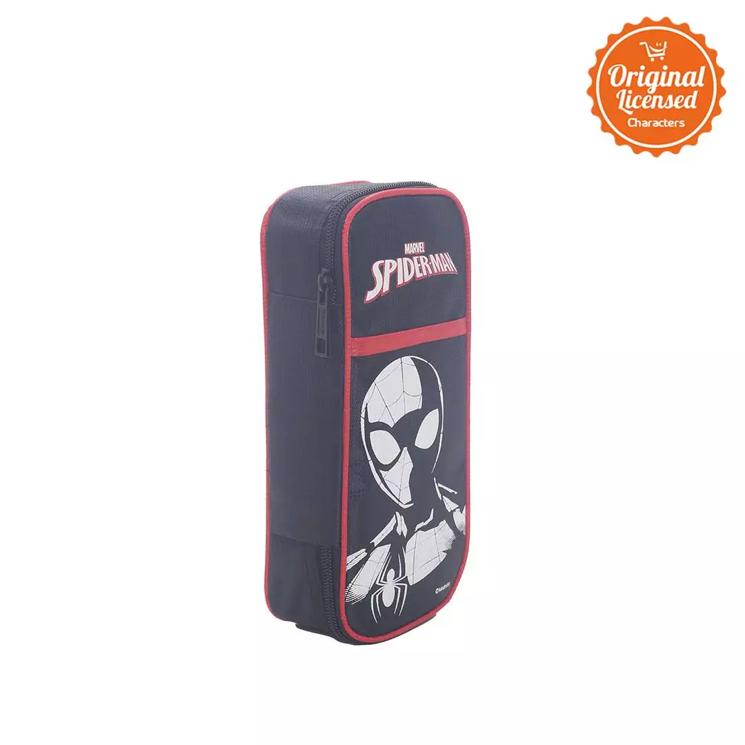Spiderman Tempat Alat Tulis Pencil Case Hitam 22x9x6 cm
