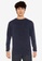 Only & Sons blue Garson Wash Crew Knit Sweater 106C3AA220E6AEGS_1