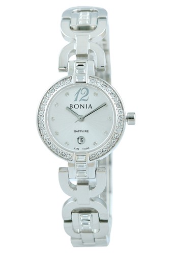 Bonia B10226-2315S - Jam Tangan Wanita - Silver