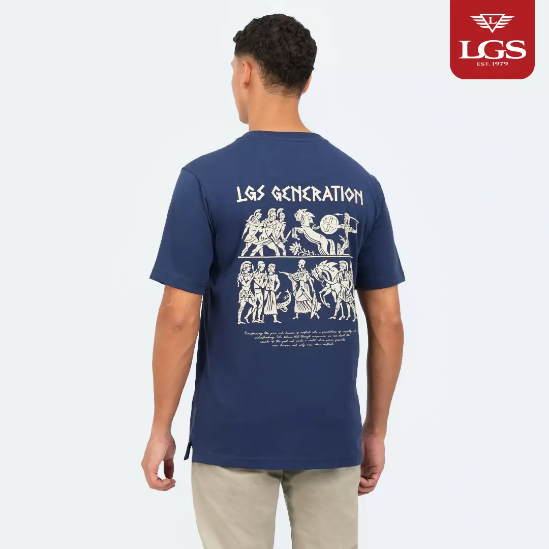 LGS - Koas Grafis - Unisex - Motif Sablon - Multi Color - Slim Fit - JTS.322