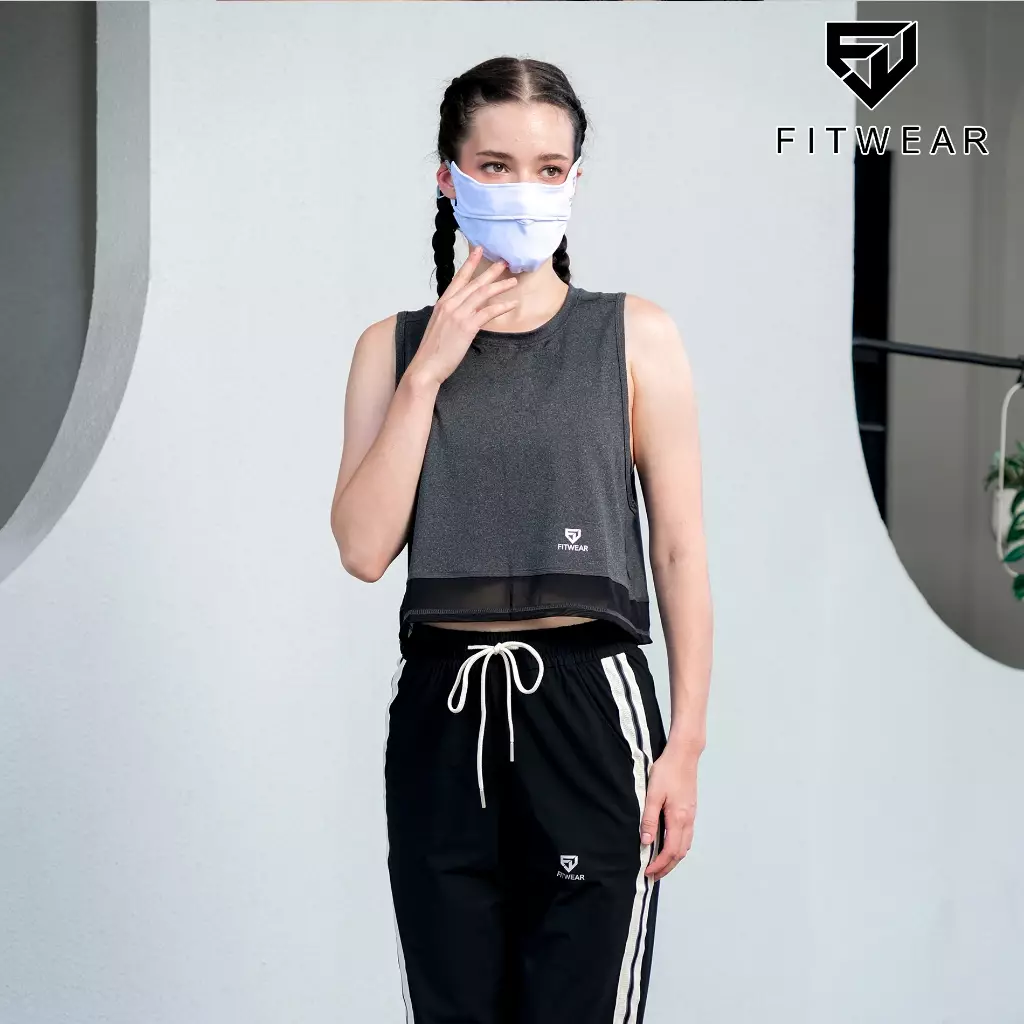 Fitwear Masker Olahraga Anti UV - BABY BLUE