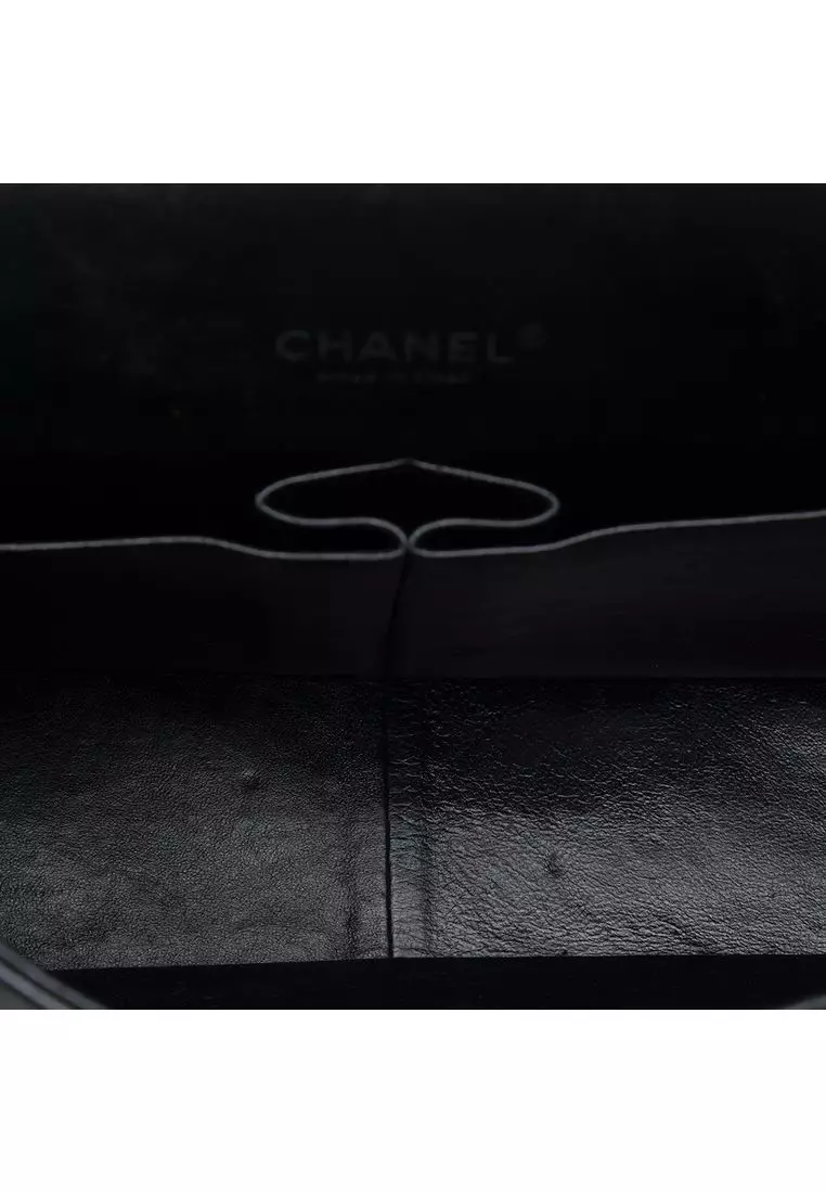 Pre-Loved Chanel Maxi Classic Patent Double Flap
