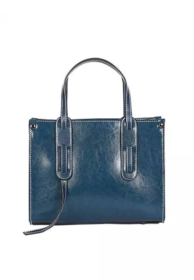 Buy XAFITI Brand New Burnished Cow Leather Hand Bag 2024 Online