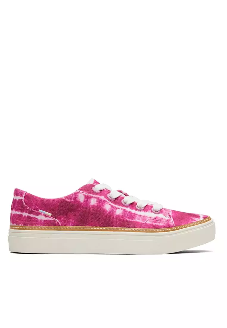 Discount on Toms  shoes - SKU: Sneakers Alex Women - Fuchsia Rose Batik Canvas
