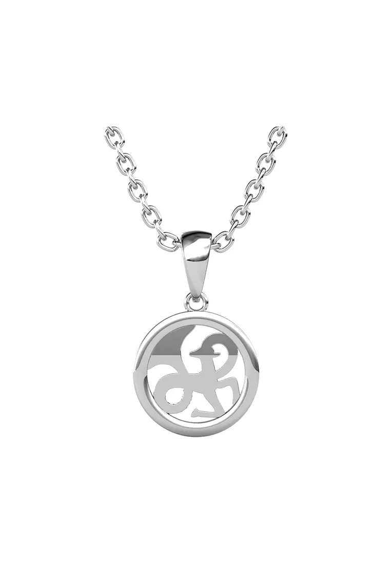 Circlet Capricorn Pendant - Kalung Crystal Swarovski by Her Jewellery