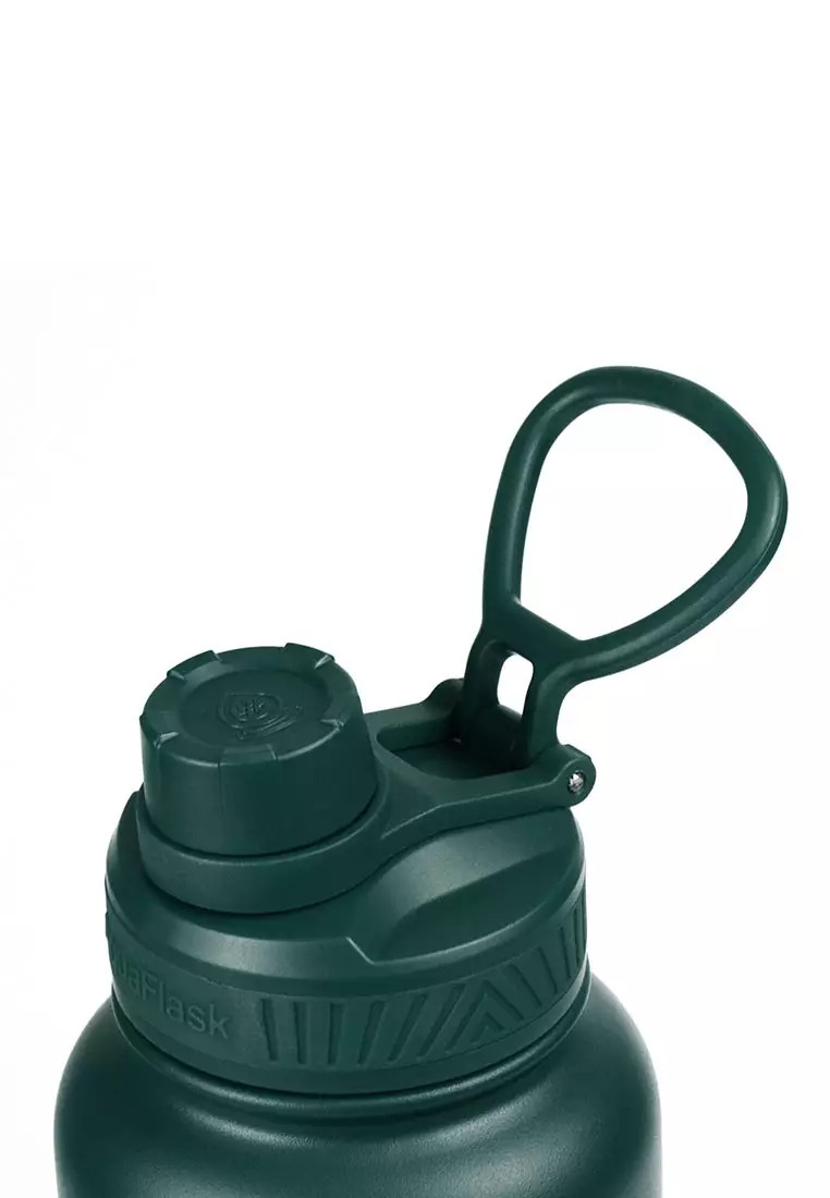 40oz Wide Mouth Water Bottle Moss Green