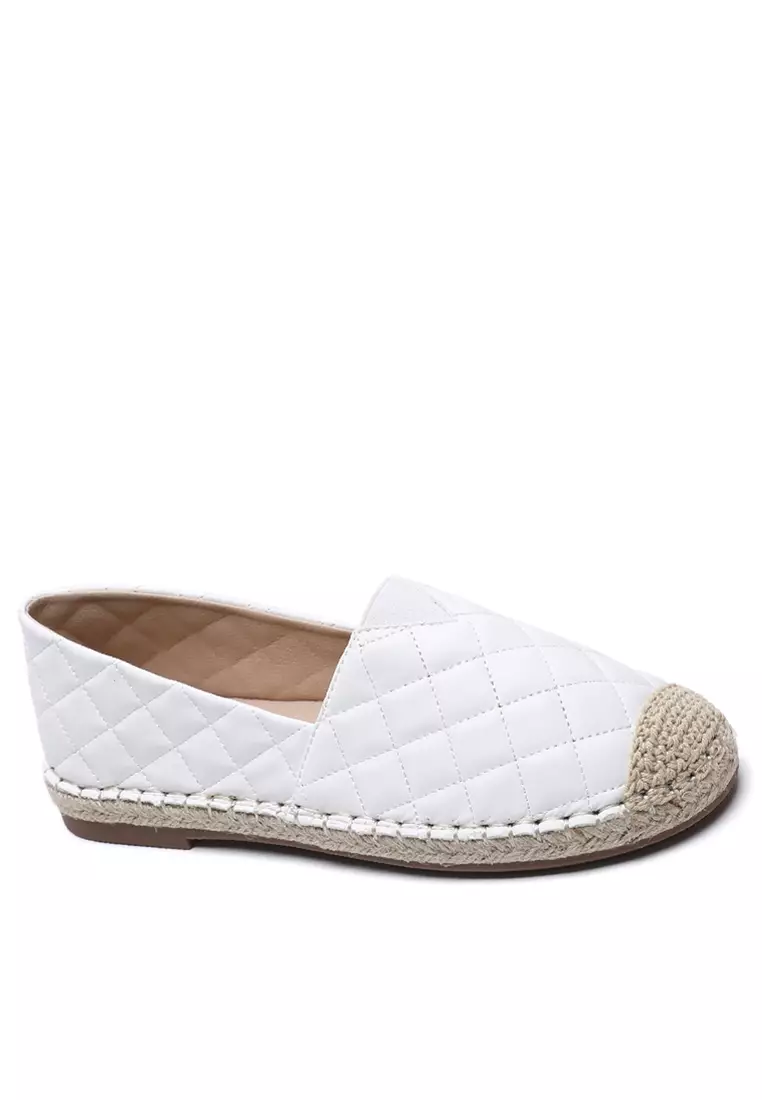Quilted espadrilles shop