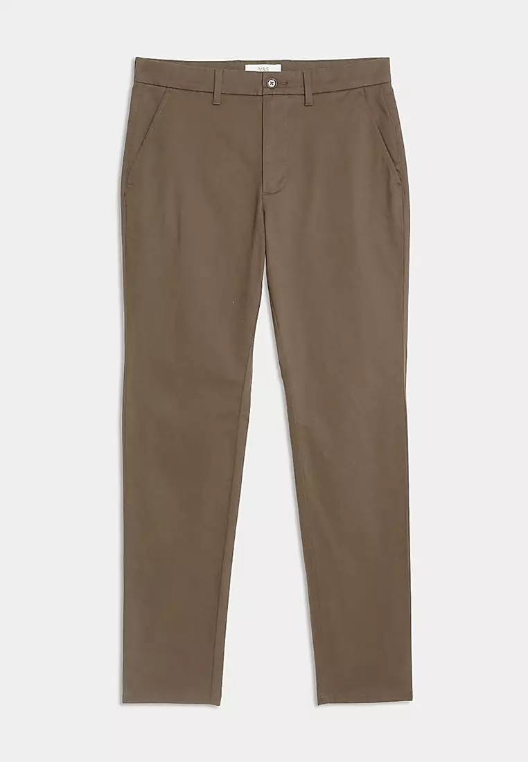 Regular Fit Stretch Chinos