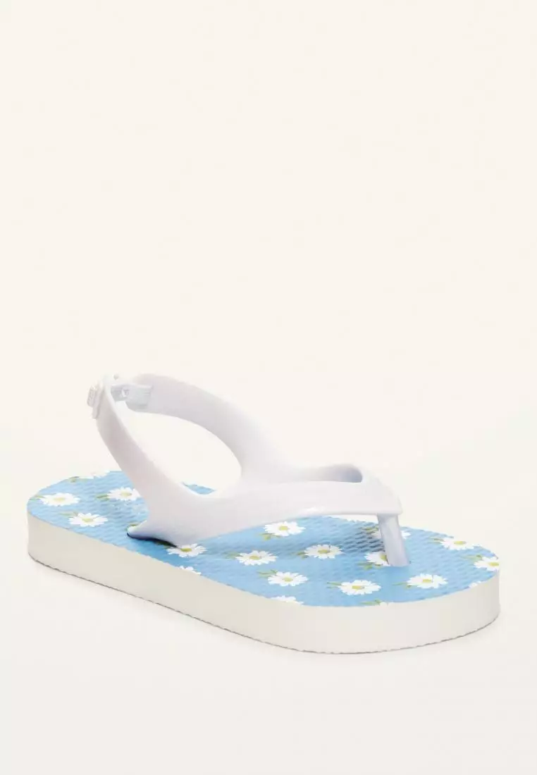 Buy Old Navy Plant Based Printed Flip Flops for Toddler Girls 2024