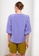LC WAIKIKI purple V Neck Plain Tencel Women's Shirt 0D982AA2D71327GS_5