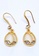 BELLE LIZ white Alexandra Cat's Eye Stone Curve Drop Earrings Gold DE4A9ACC2DF0C9GS_5