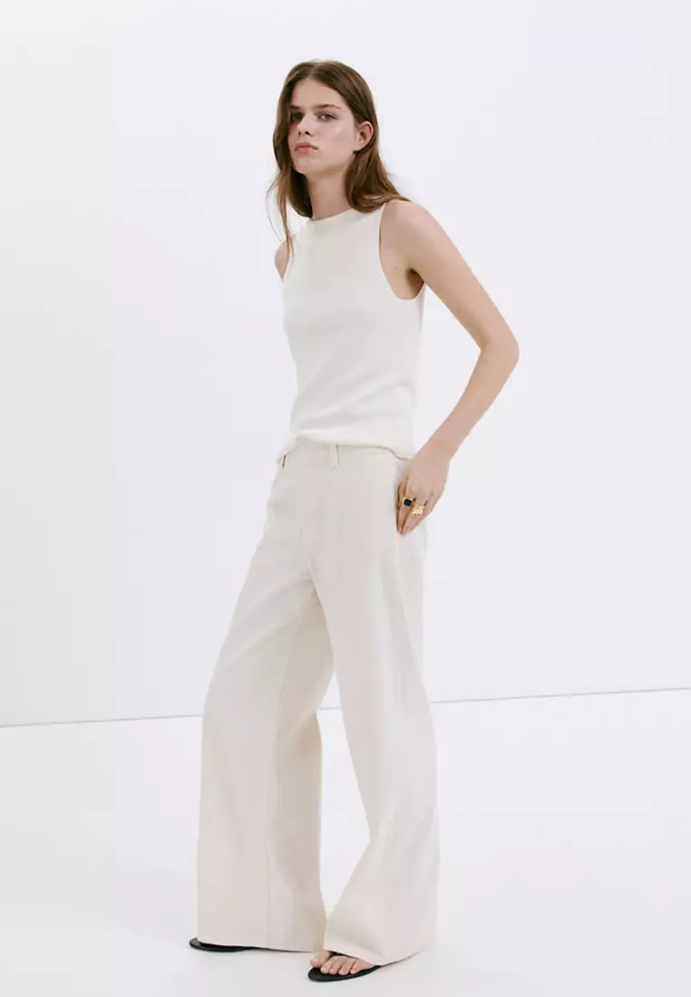 Fine Knit Boat Neck Top