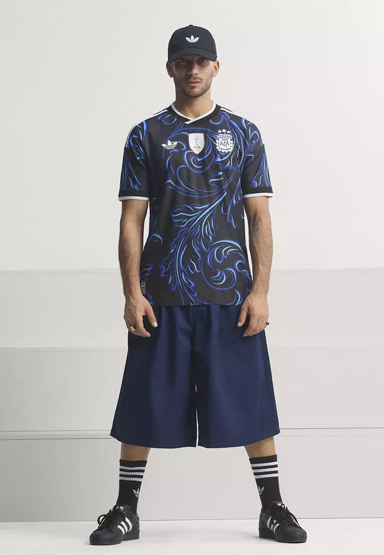 Argentina 26 Away Authentic Jersey Top