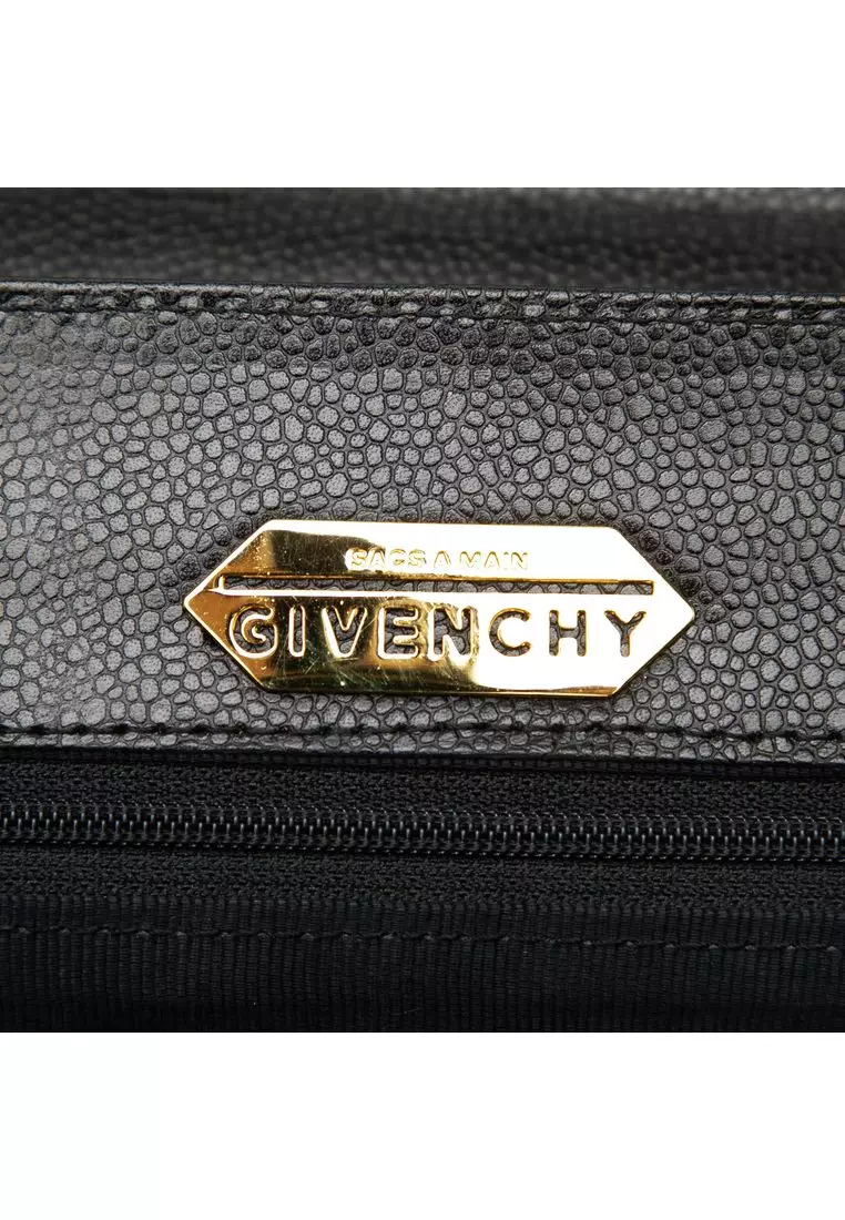 Pre-Loved Givenchy Leather Top Handle Bag