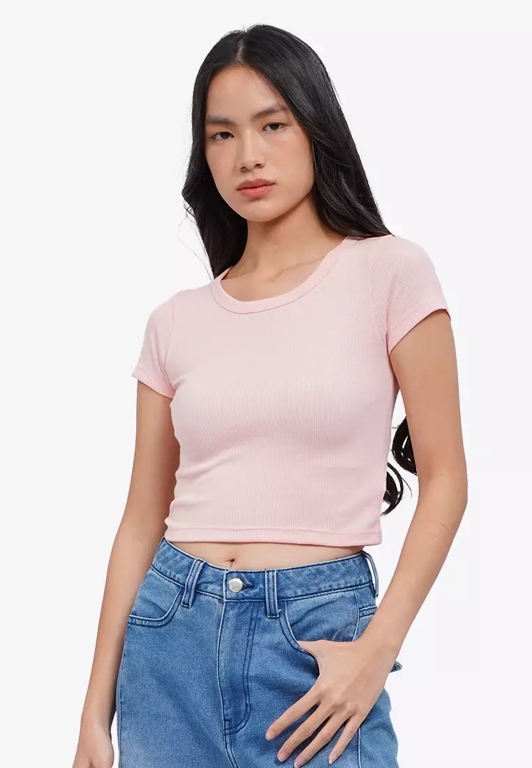 Short Sleeve Rib T-Shirt