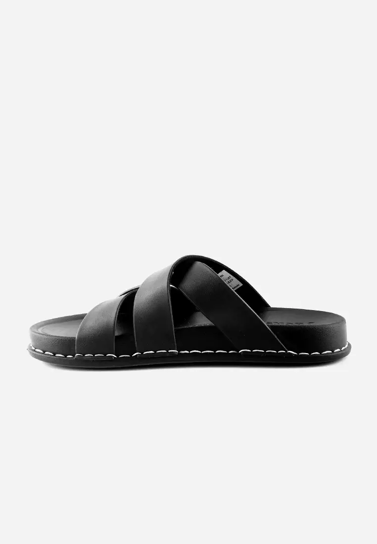Jackson Evo 1JS7 Full Black - Sandal Slide