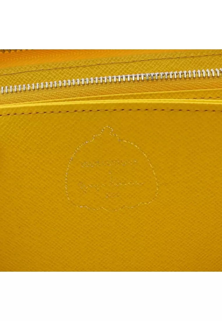 LOUIS VUITTON M81961 Epi Japan only LV × YK Zippy Wallet Yayoi Kusama  Wallet