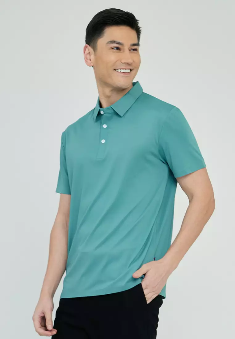 Strech H-Xtech Short Sleeve Polo Shirt