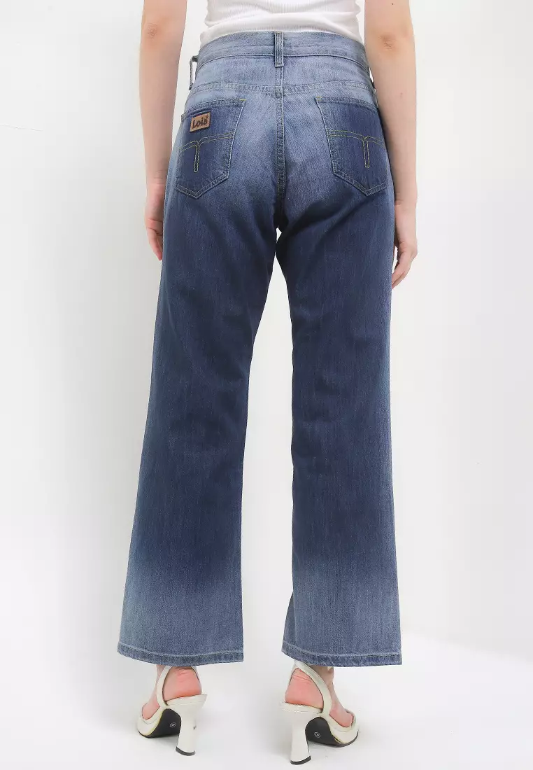 High Waist Loose Denim Pant FWL006