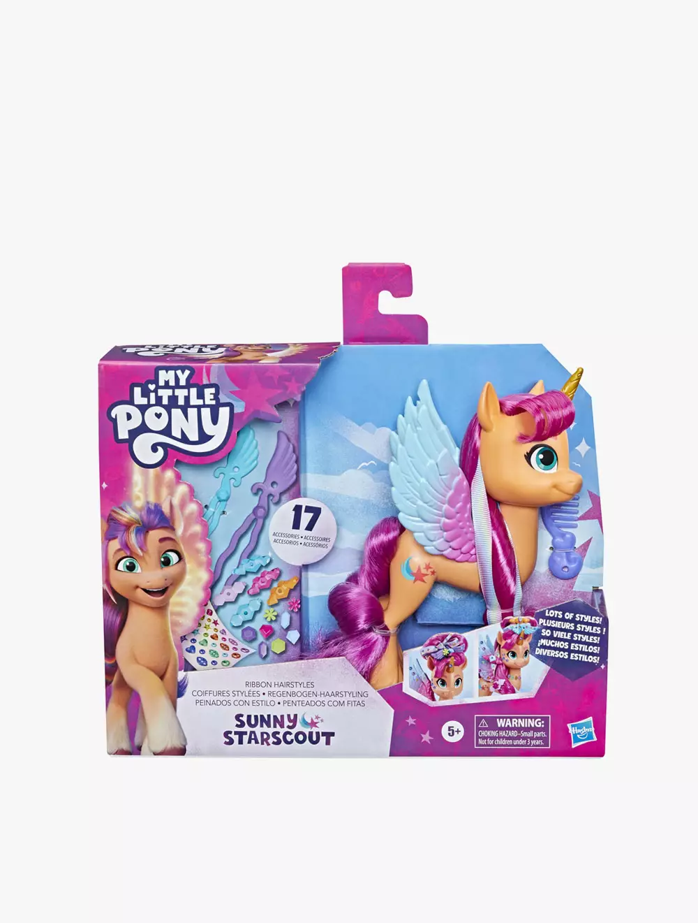 My Little Pony - Sunny Starscout - Penteados com Fitas F3873 - Ri Happy