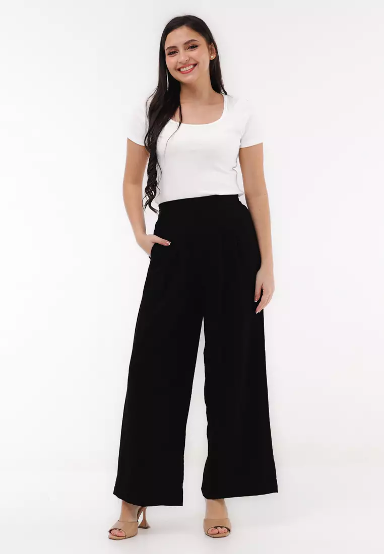 Wide Leg Trousers